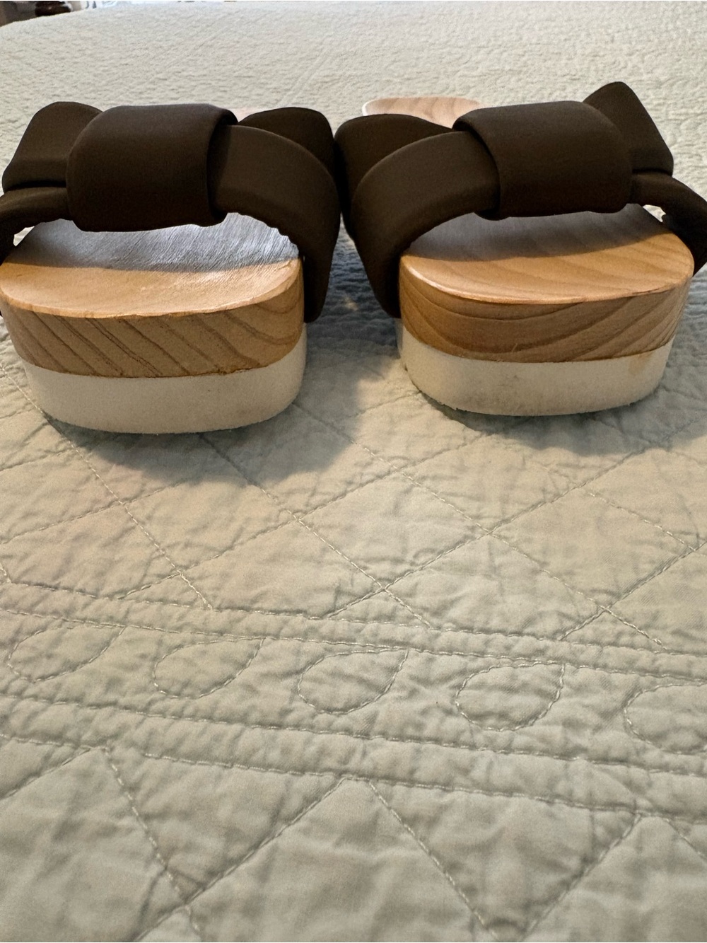 Zara Premium Wooden sandals. Size 8. - Picture 8 of 12